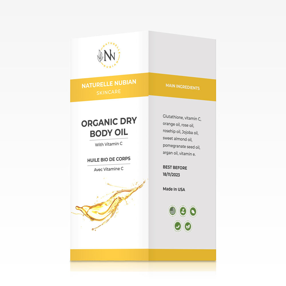 Organic Dry Body Oil